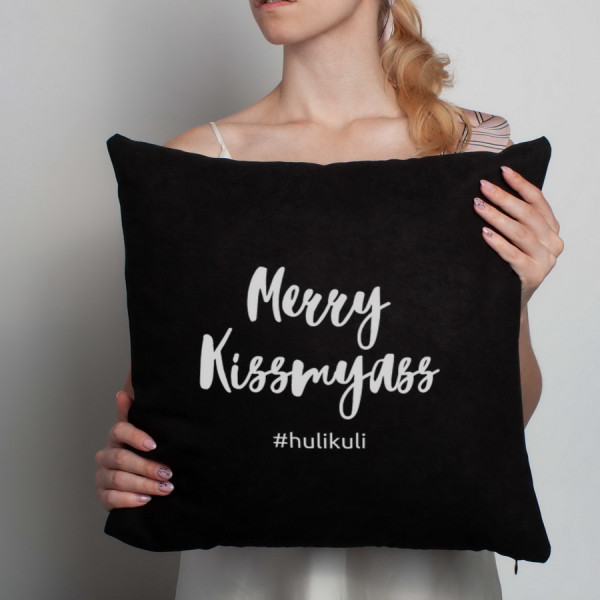 Подушка "Merry Kissmyass", фото 1, цена 590 грн